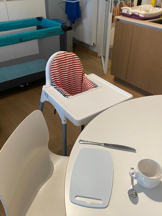Even Naar Zee Nieuwpoort Appartement Waterkant Dış mekan fotoğraf